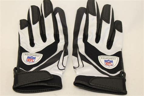 Nike Swoosh NFL Equipment NEW Mens Large Football Gloves PGF217 101 XXL ...