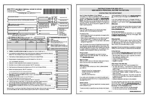 New Mexico Tax Forms and Instructions for 2021 (Form PIT-1)