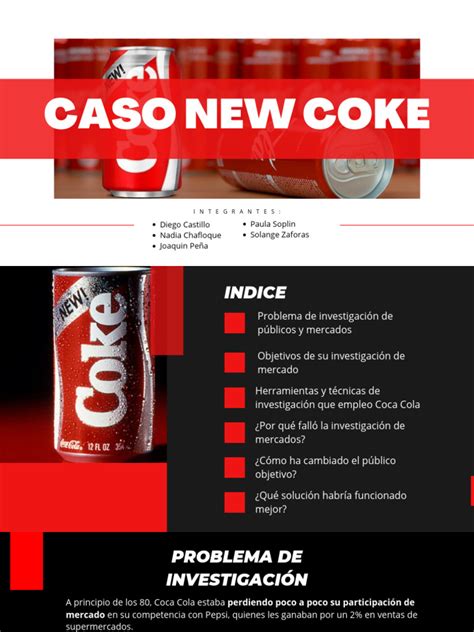 Caso New Coke | PDF | Pepsi | Coca Cola