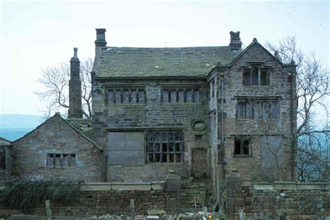 Extwistle Hall and attached garden wall, Briercliffe, Burnley, Lancashire http://risk.english ...