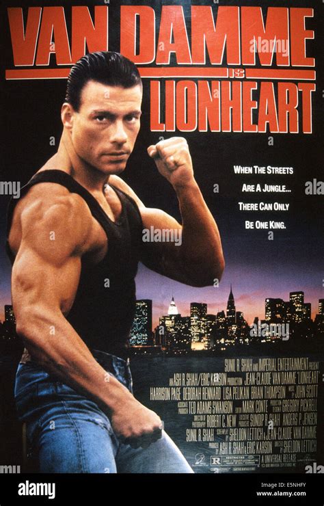 LIONHEART, Jean-Claude Van Damme, 1990, © Universal/courtesy Everett ...