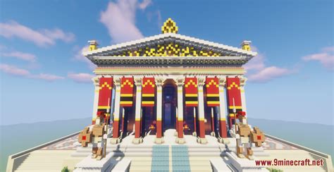 Greek Grand Temple of Apollo Map 1.17.1 for Minecraft - Mc-Mod.Net