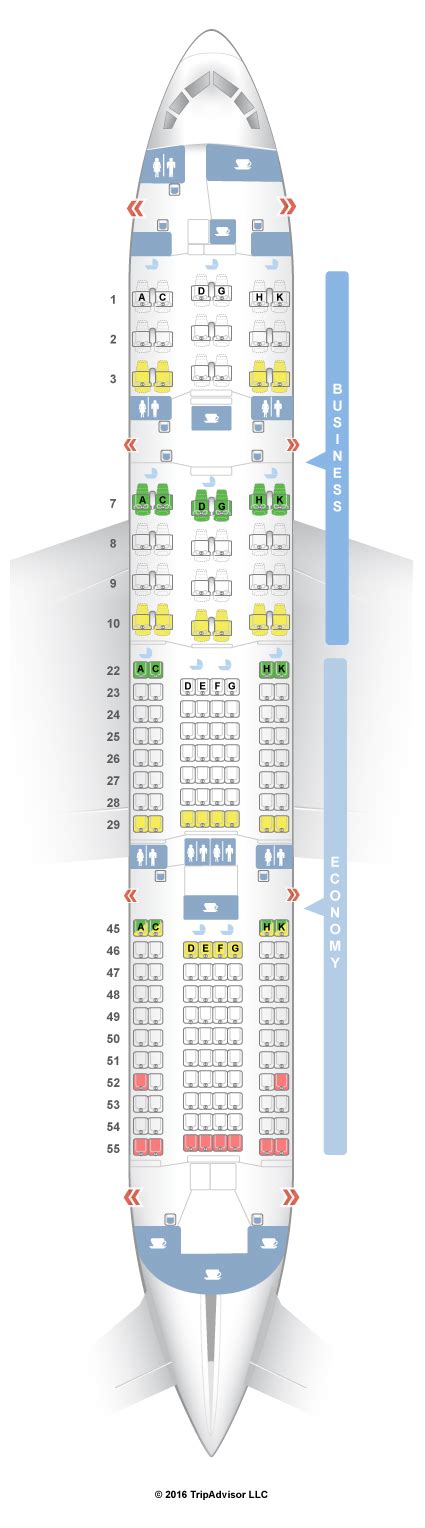 SeatGuru Seat Map Japan Airlines Boeing 787-8 (788) V1