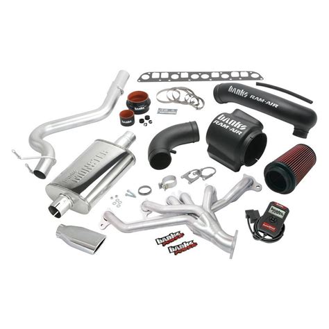 Banks® - Jeep Wrangler 2004 PowerPack™ Stainless Steel Single Exhaust System with Single Rear Exit