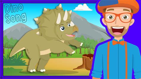 Dinosaur Song and more by Blippi | Videos for Toddlers - YouTube