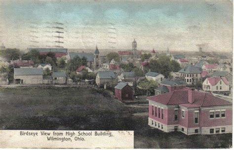 View of downtown Wilmington from Smith place school | Wilmington ohio ...