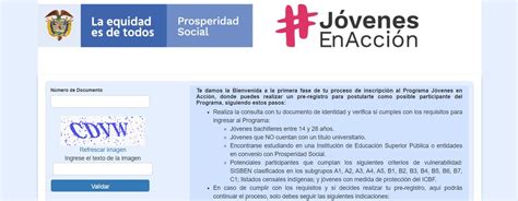 Jóvenes en acción: Inscripción y requisitos para 2022