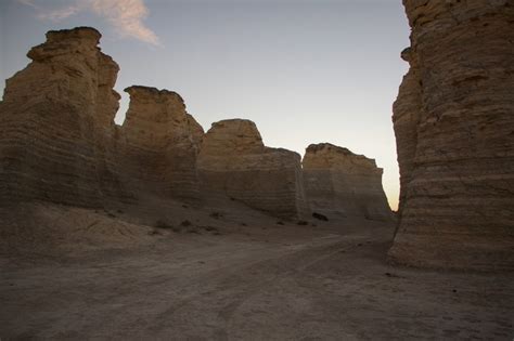 Dawn at Monument Rocks, Kansas - For the Love of Wanderlust