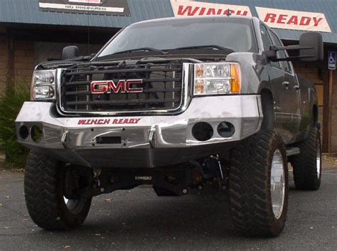 GMC 2500/3500 HD Gallery — Winch Ready Bumpers