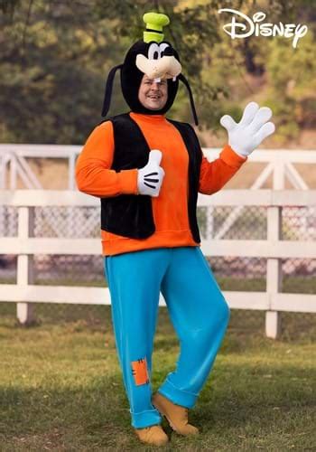 Deluxe Plus Size Men's Goofy Costume