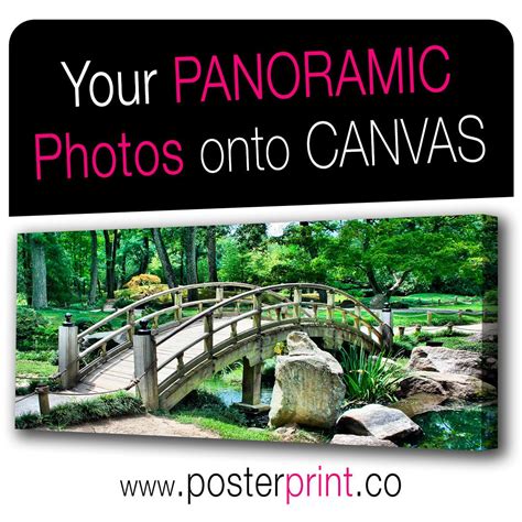 Panoramic canvas prints, panorama printing onto canvas | Panoramic canvas print, Canvas photo ...