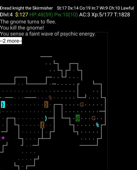 Mind flayer on level 4? What?! : r/nethack