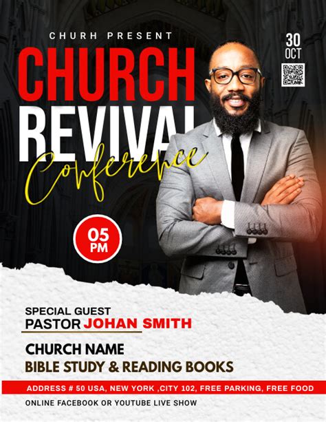 Church Revival flyer Template | PosterMyWall