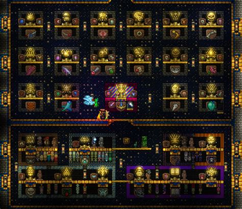 Master Mode Trophy Room for Bosses and Invasions : r/Terraria