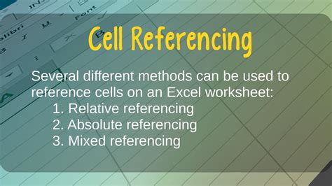 Relative cell reference excel meaning - lionlasopa