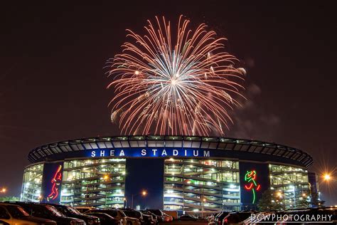 Fireworks Over Shea Stadium, 2006 I DGWPhotography