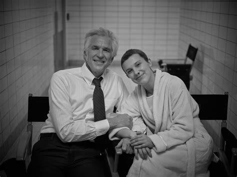 Stranger Things 4 - Behind the Scenes - Matthew Modine and Millie Bobby ...