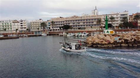 Cala Bona, fishing harbor. - YouTube