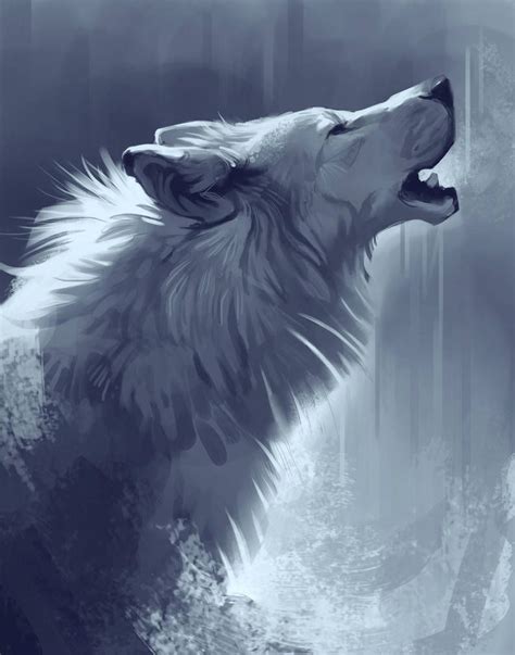 Wolf Drawing by TehChan | Wolf art fantasy, Wolf artwork, Wolf art drawing