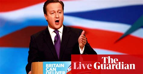 David Cameron's speech at Conservative conference: Politics live blog ...