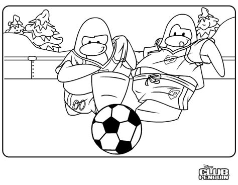 Club Penguin Christmas Coloring Page - Free Printable Coloring Pages ...