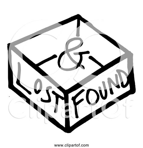 Free Clipart of Lost and Found Box