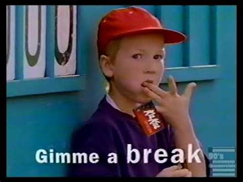 Kit Kat Bar Gimme a Break Commercial 1994 - YouTube