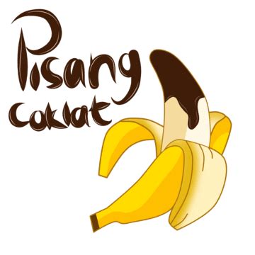 Logo Ilustrasi Pisang Coklat Leleh, Cokelat, Pisang, Ilustrasi PNG Transparan Clipart dan File ...