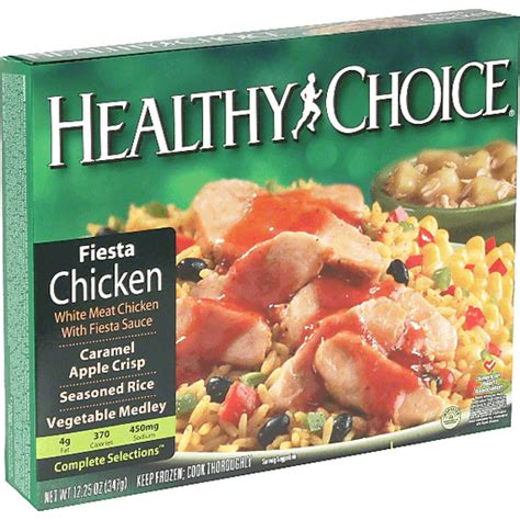 Healthy Choice Complete Selections Fiesta Chicken, with Fiesta Sauce ...