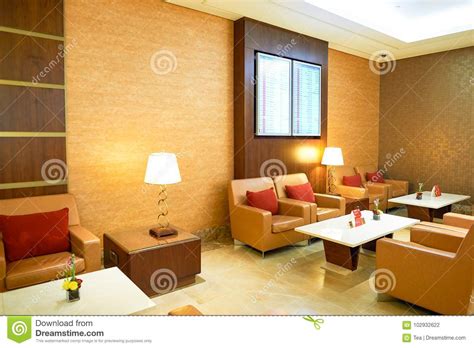 Emirates First Class Lounge Editorial Photography - Image of terminal, class: 102932622