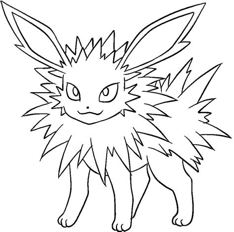 21+ Eevee Evolution Pokemon Eevee Coloring Pages