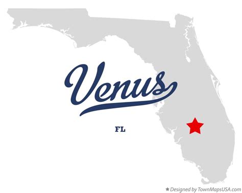Map of Venus, FL, Florida