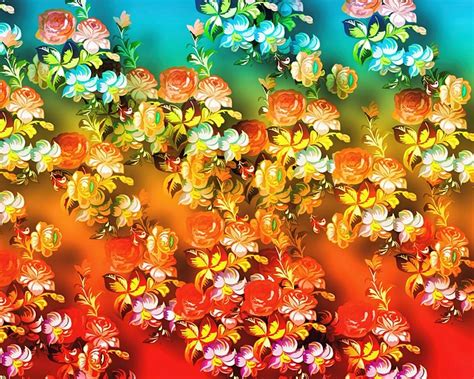 Free illustration: Abstract, Flowers, Digital Art, Art - Free Image on Pixabay - 796749