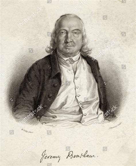 Jeremy Bentham 1748 1832 Philosopher Economist Editorial Stock Photo - Stock Image | Shutterstock