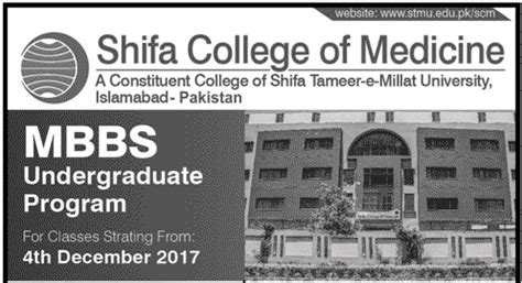 Shifa Medical College Admission ETC Entry Test Result 2024 MBBS