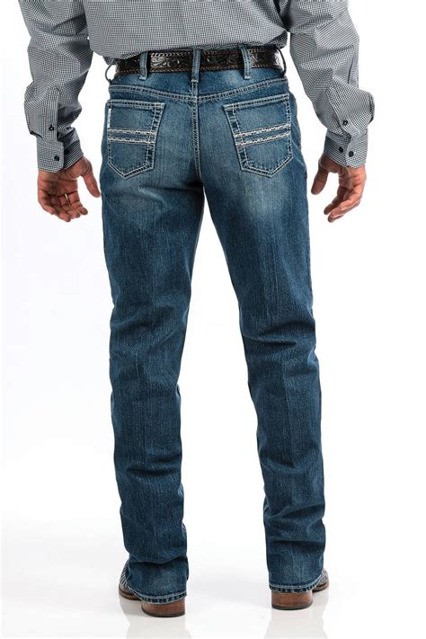 Men's Cinch White Label Jean Performance Denim Leg 34" - Diamond K Country