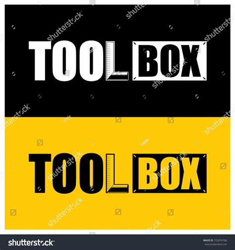 Tool Box Vector Logo Stock Vector (Royalty Free) 725074768 | Shutterstock