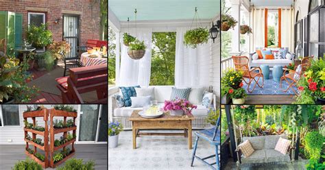 30 Porch Decor Ideas with Plants | Balcony Garden Web