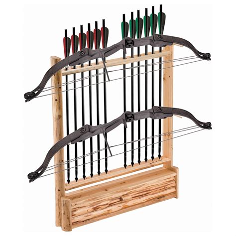 Rush Creek™ Log 2 - Bow, 12 - Arrow Holder with Storage - 142021, Bow Cases & Racks at Sportsman ...