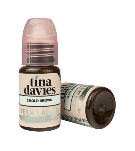 PIGMENT MICROPIGMENTARE TINA DAVIES - 5 BOLD BROWN 15ML