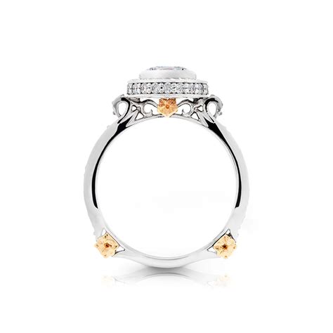 Chloe Halo Engagement Ring – Devotion Diamonds