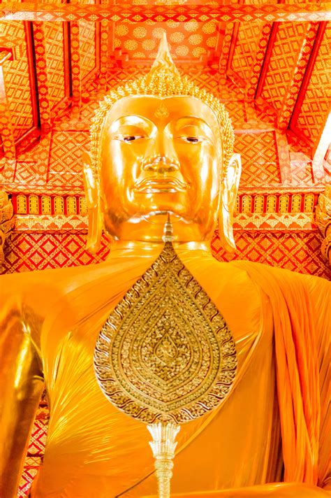 Free Images : travel, statue, golden, peace, buddhist, buddhism, religion, asia, ancient ...