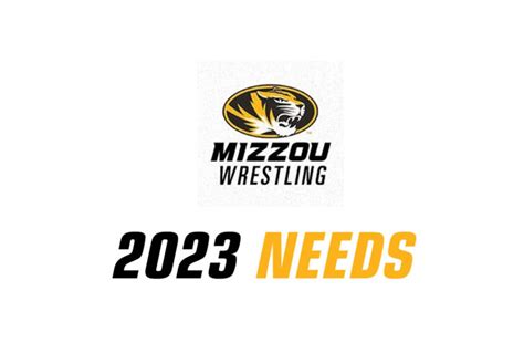 Mizzou Wrestling: 2023 Needs - MissouriWrestling.com