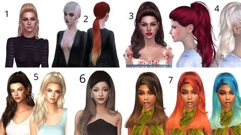 Simciety's CC Finds — PONYTAIL CC FINDS (Part 1)