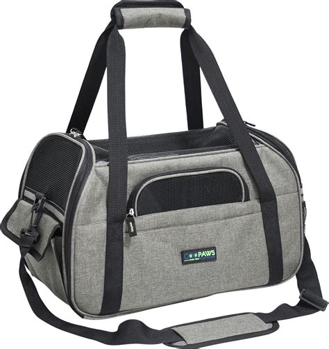 JESPET Soft-Sided Dog & Cat Carrier Bag, Smoke Grey, 19-in - Chewy.com