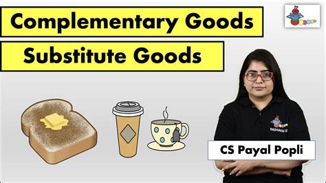 What are differences between SUBSTITUTE & COMPLEMENTARY GOODS? | Substitute vs. Complementary ...