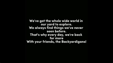 The Backyardigans Theme Song lyrics - YouTube