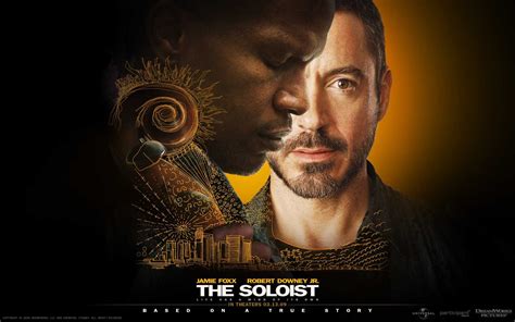 Un wallpaper del film The Soloist con Jamie Foxx e Robert Downey Jr ...