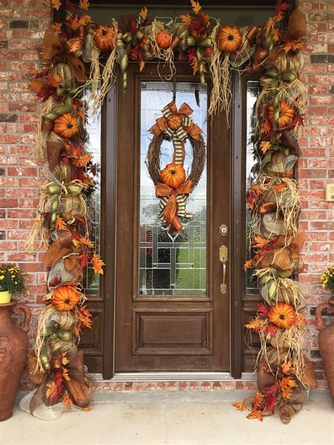 Excited to share this item from my #etsy shop: Fall Door Garland, Fall ...