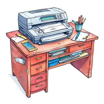 Office Photo Printer Cartoon, Office, Photo, Printer PNG Transparent Image and Clipart for Free ...